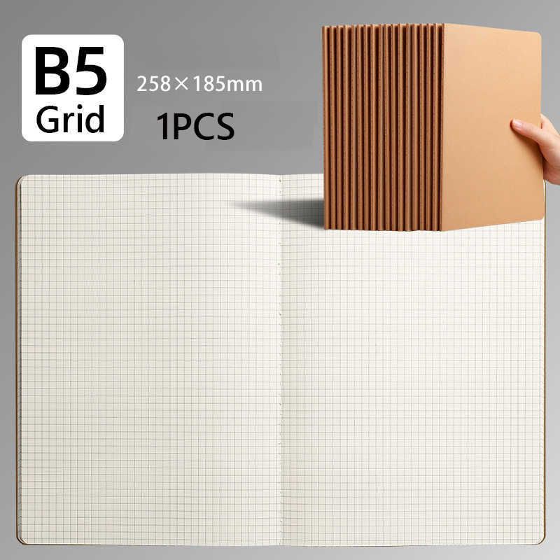 B5 Kraft Grid