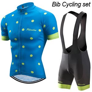 Conjunto de ciclismo de babador