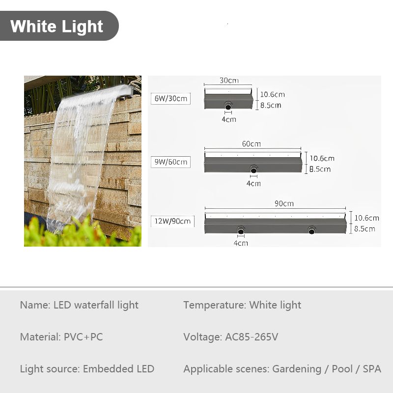 Cold White-30cm 6w-Us Plug