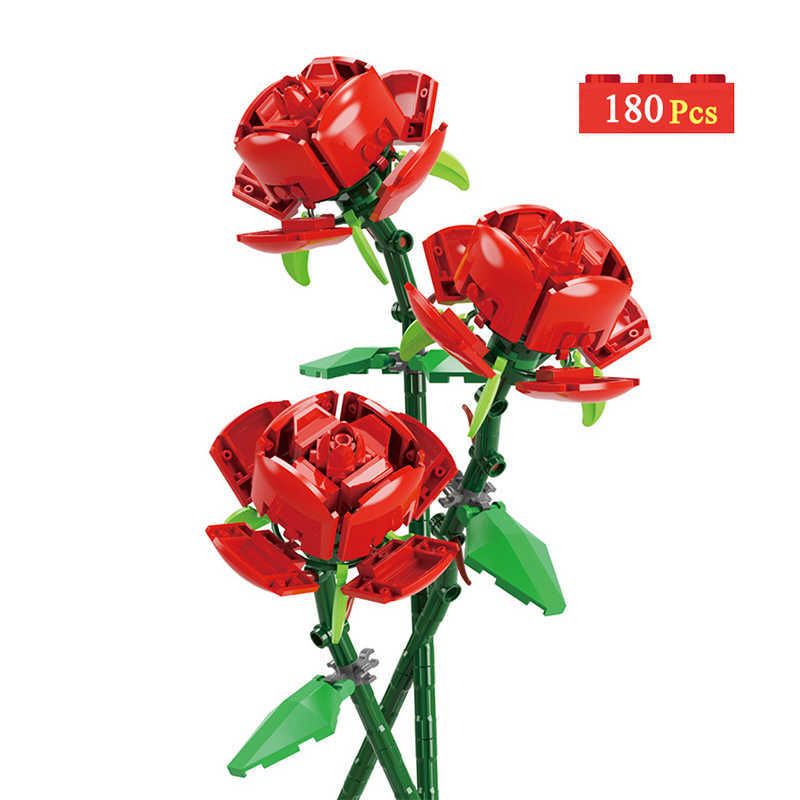 3 Red Rose No Box