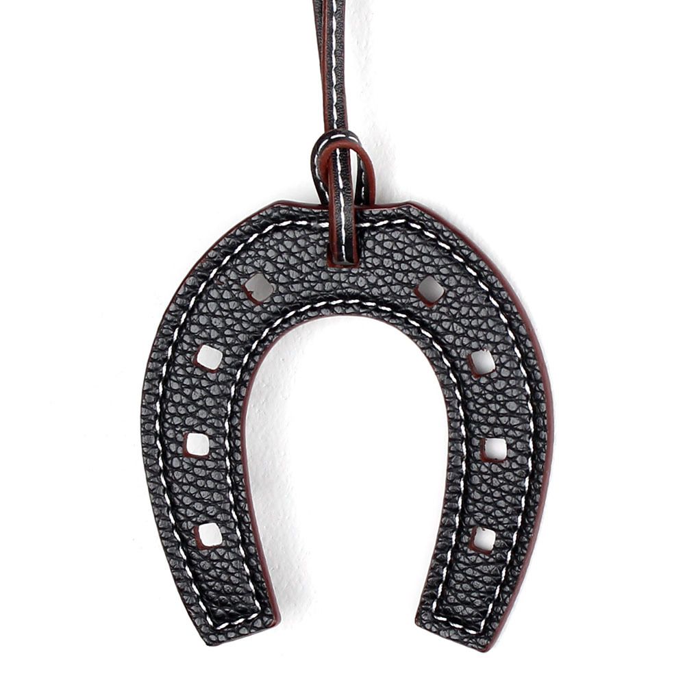 Pu Horseshoe Black