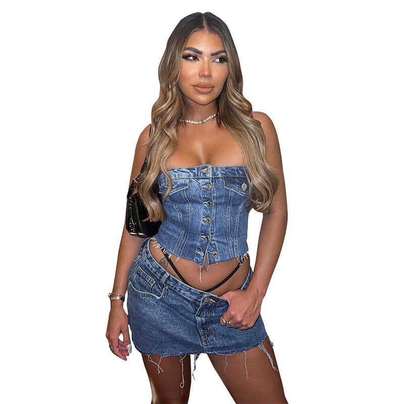 denimkjol