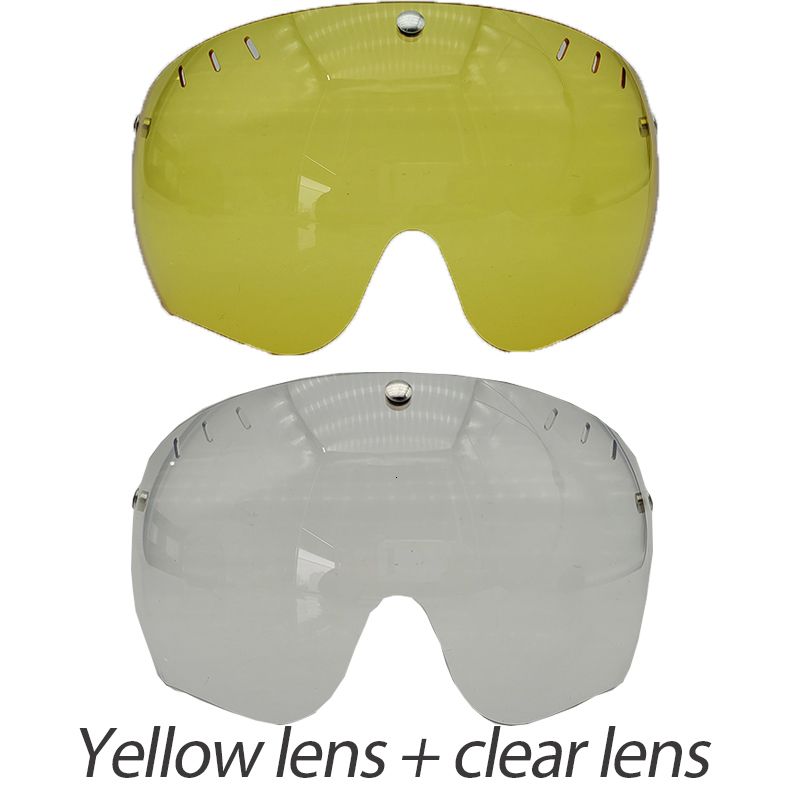 Clear with Yellow-XXL