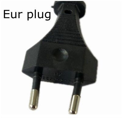 Black Eu Plug