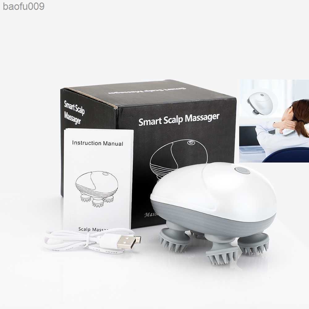 Dropship Electric Scalp Massager Scalp Massage Machine Head