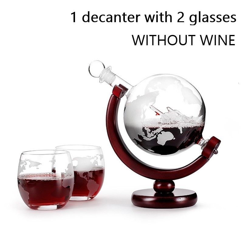 1 Decanter 2 koppar