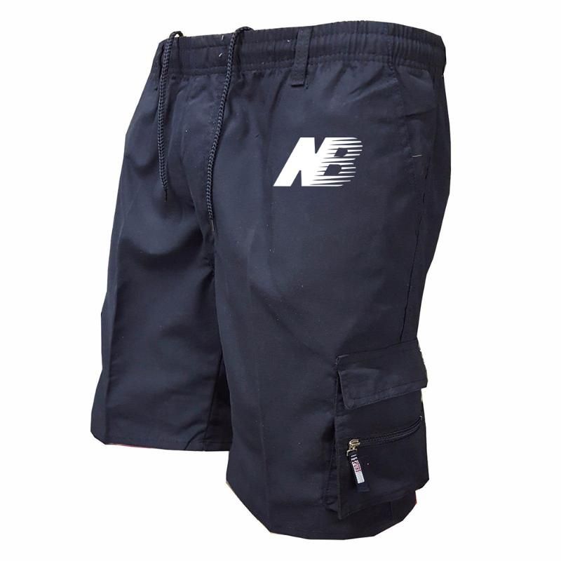 Navy cargo shorts