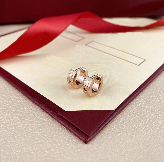 rose gold color small size with diamond