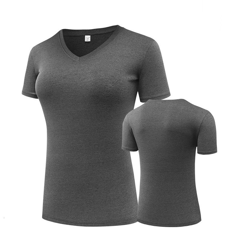 v Neck-Grey