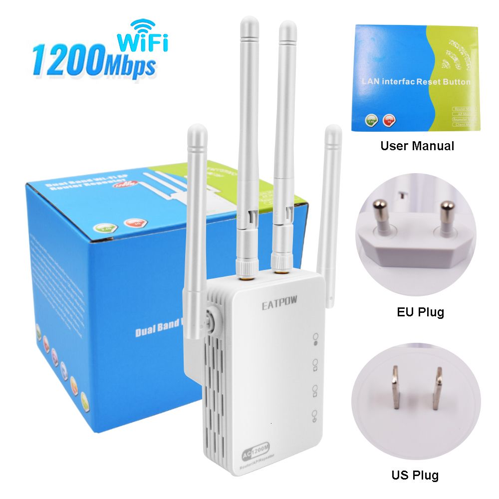 Wtyczka WIFI Repeater 1200m-us