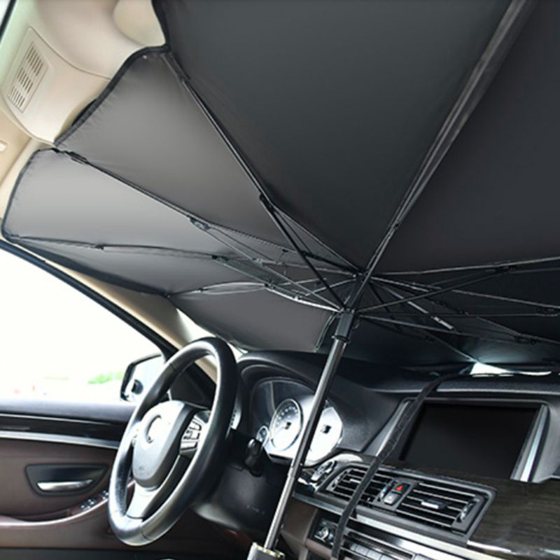 Pare-Soleil Parapluie Voiture, Rideau Pliable Universel de Pare