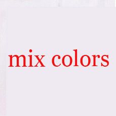 Mix colors