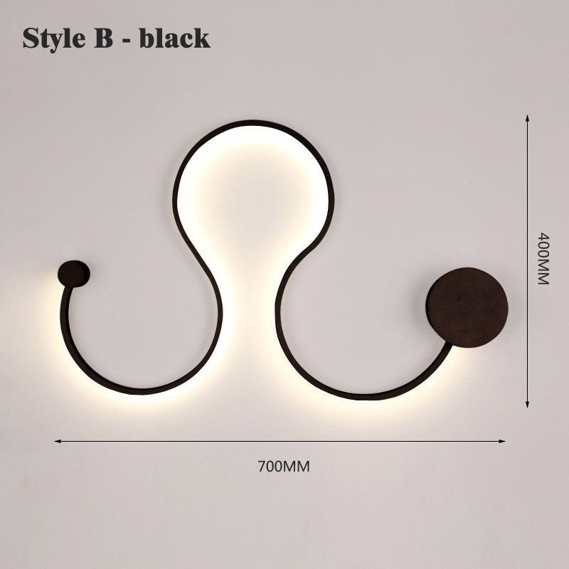 Stile B Luce neutra nera