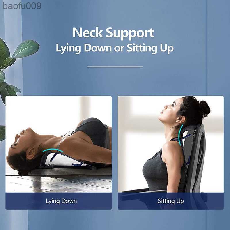 Dropship Neck And Shoulder Relaxer; Cervical Traction Device For