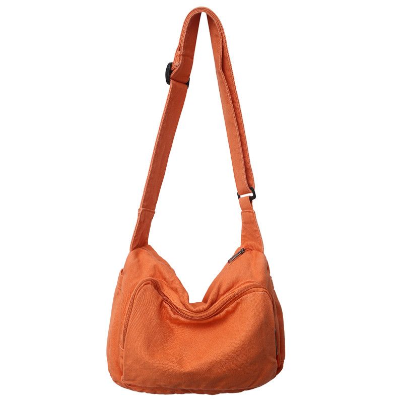 Orange Canvas Bag