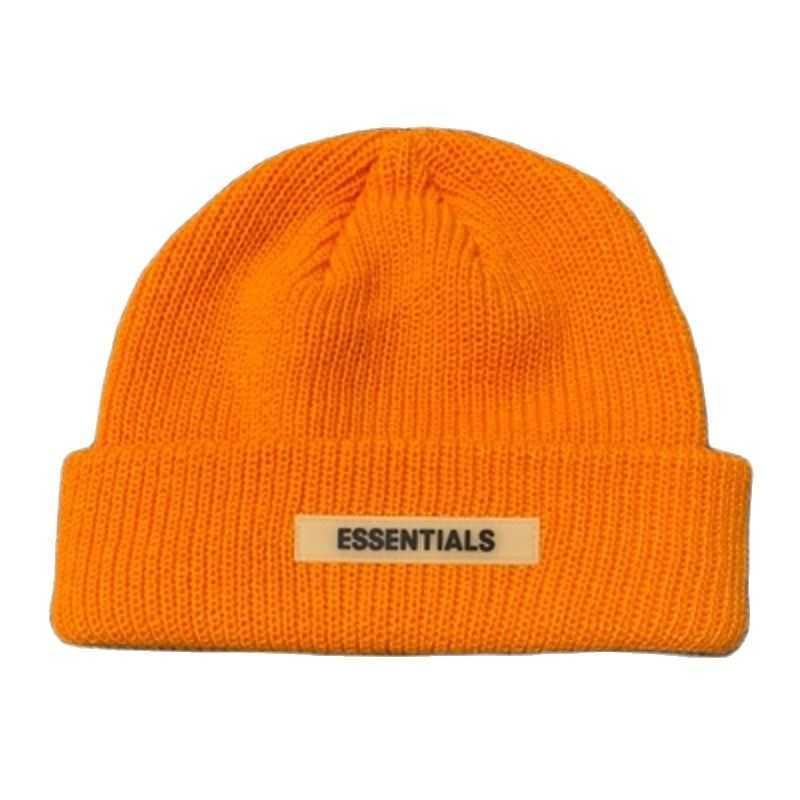 orange beanie