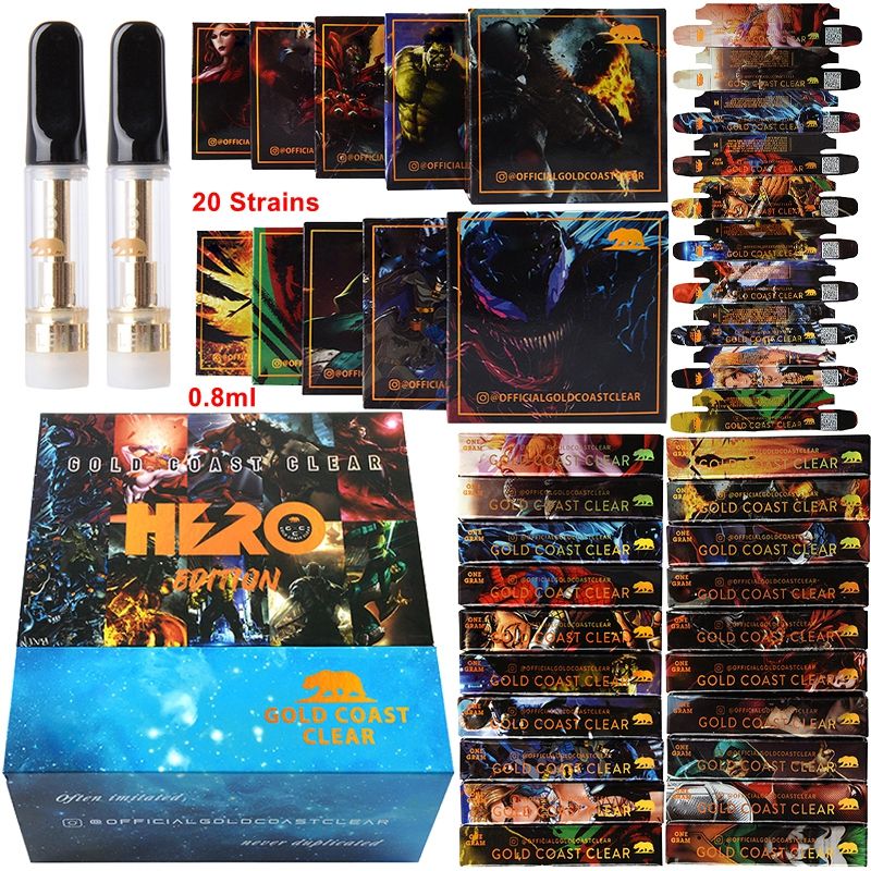 Gold Coast Clear Hero Edition Carts Original Sale