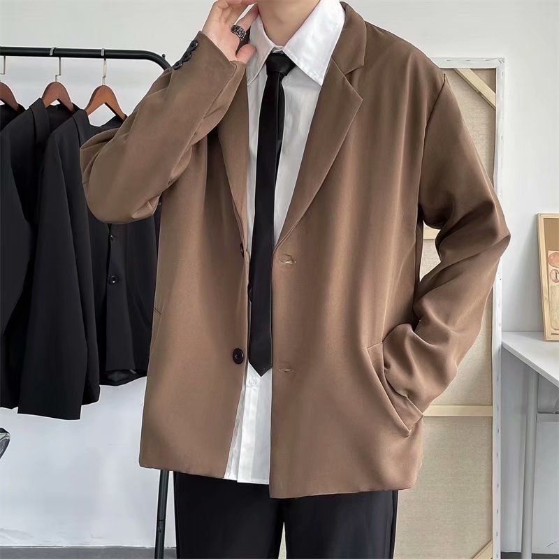 khaki blazer