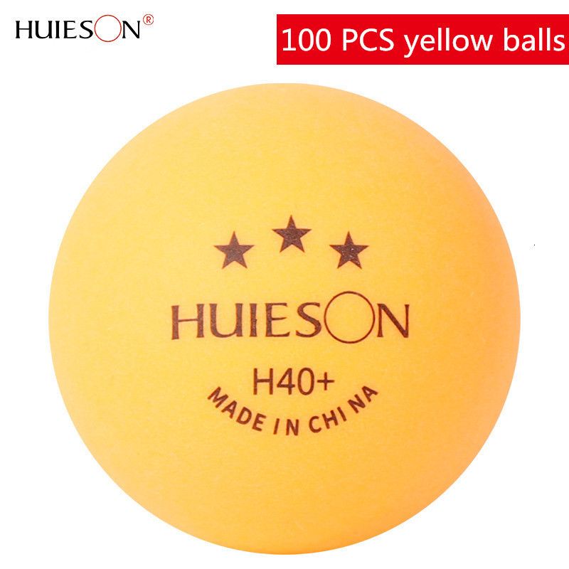 100 Pcs Yellow Balls