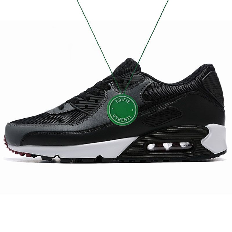 Big Size US 12 Mens Running Shoes 90 White Black University Red Navy Blue Tennis Trainers