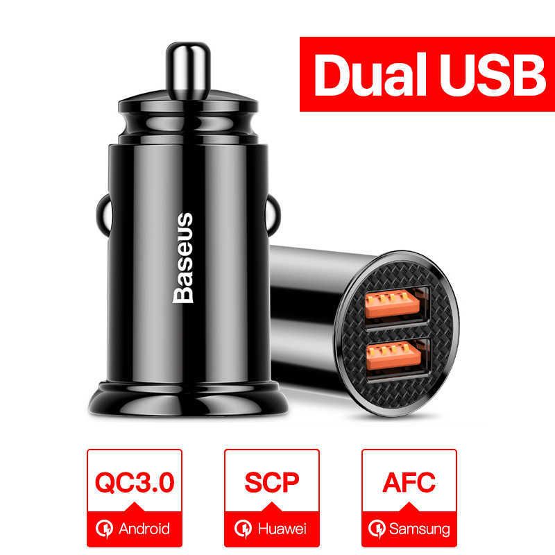 30W dubbel USB-billaddare