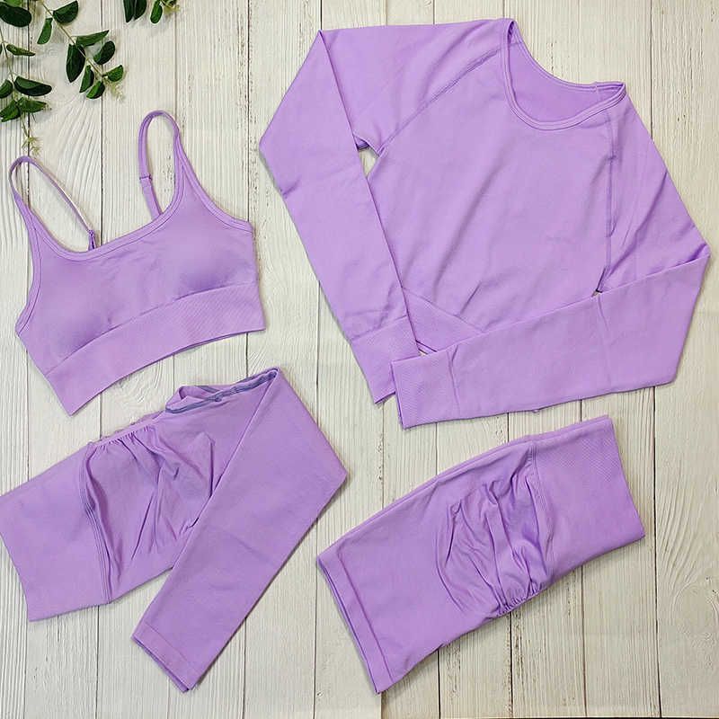 4pcs light purple