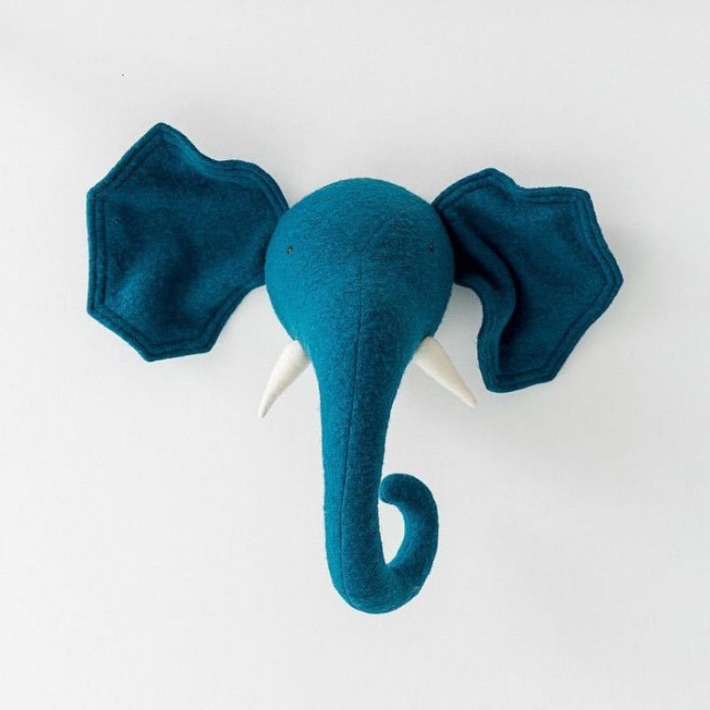 Blauwe olifant