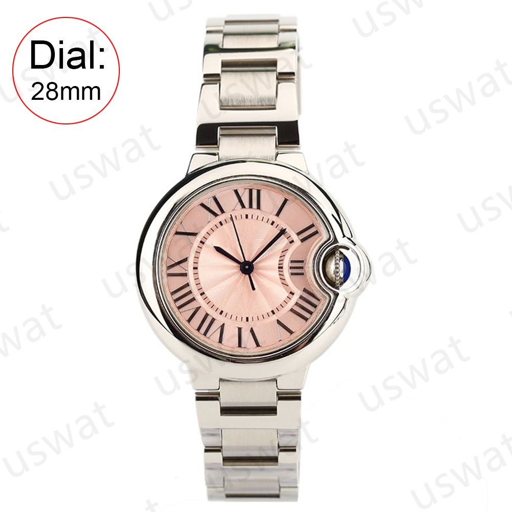silver pink 28mm