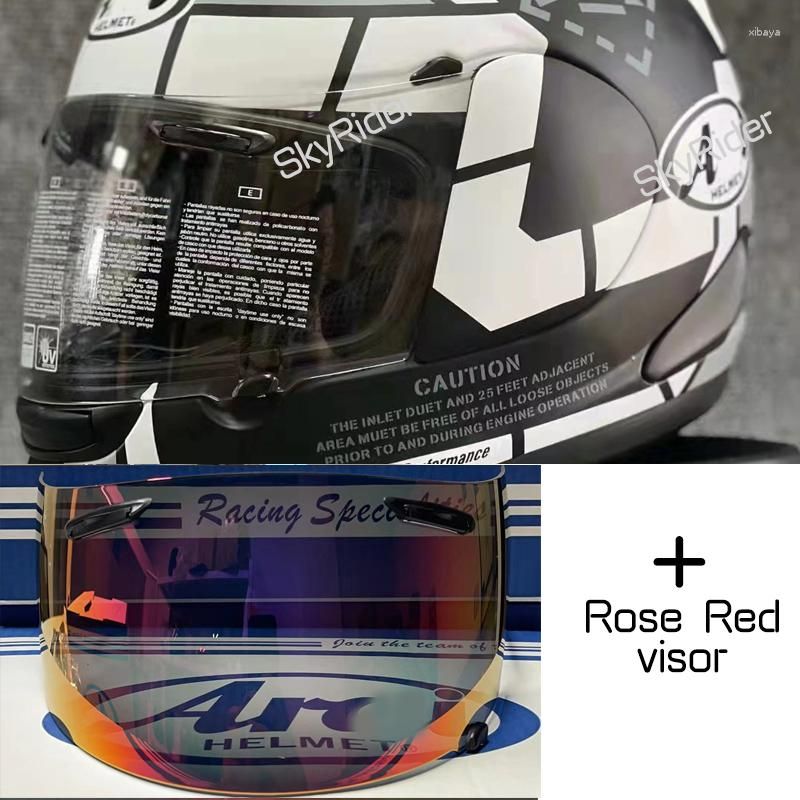 clear rosered visors