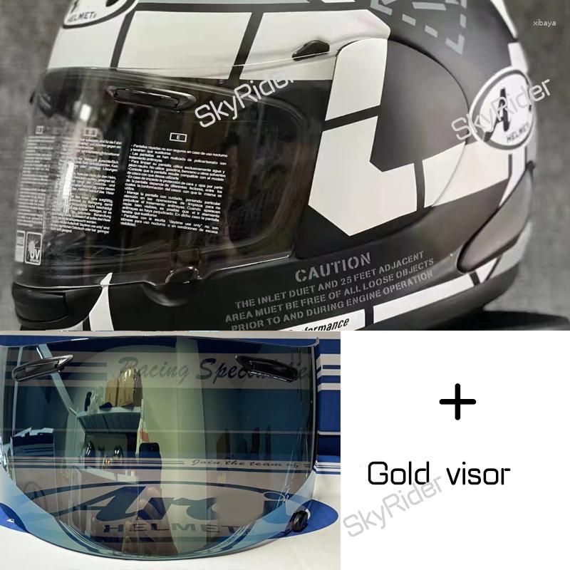 clear gold visors