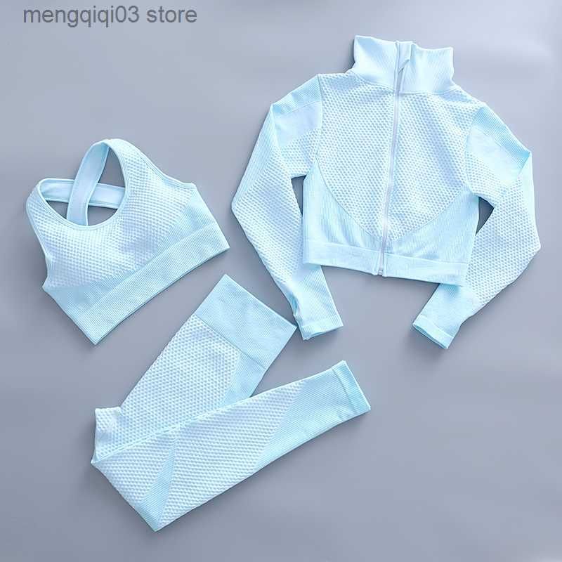 3 piece set sky blue