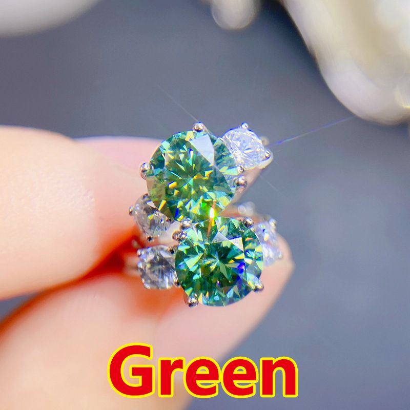 green 1ct(6.5mmx2pcs-bag
