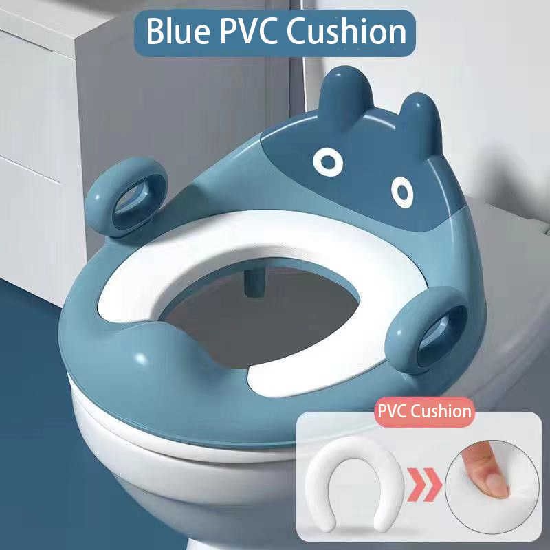 blue-pvc cushion