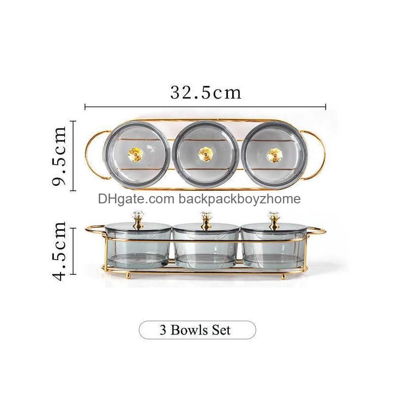 Grau- 3Bowlset