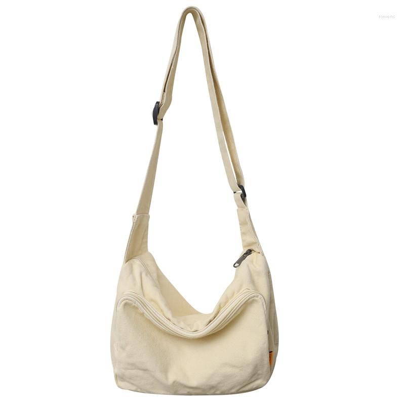 Beige Canvas Bag