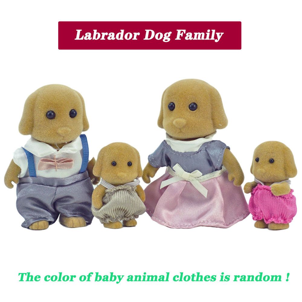 Famille de chiens du Labrador