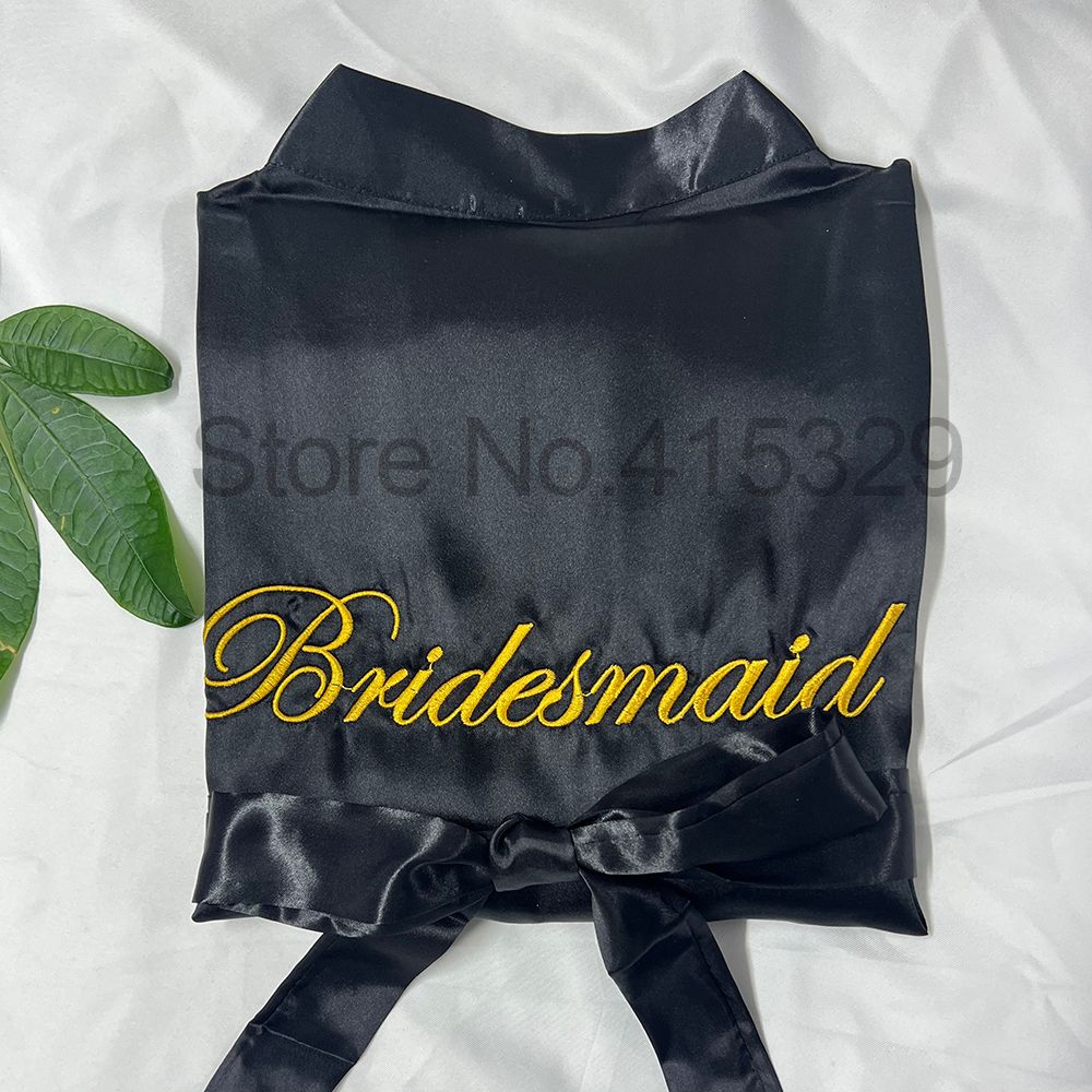 Bridesmaid black
