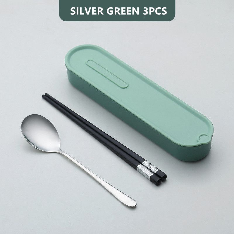 Green silver 3pcs