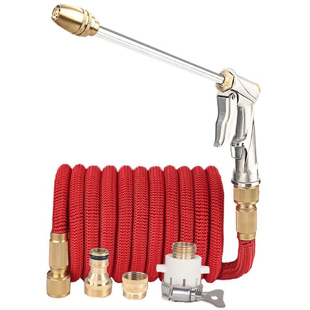 1/2&#039;&#039;-16ft-Red Hose with Gun