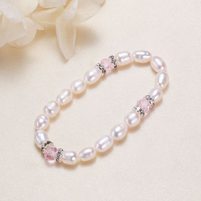 5mmwhite Beads rosa Cina