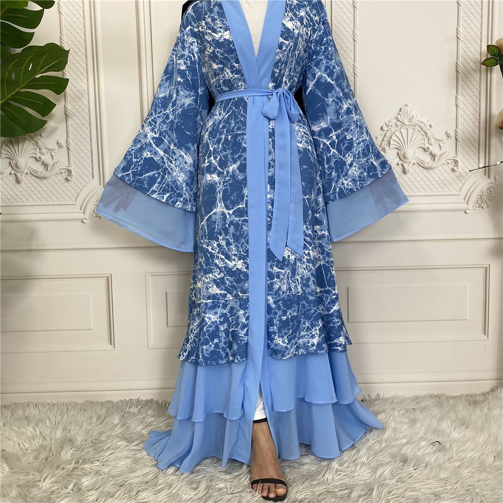 Blauwe kimono-S