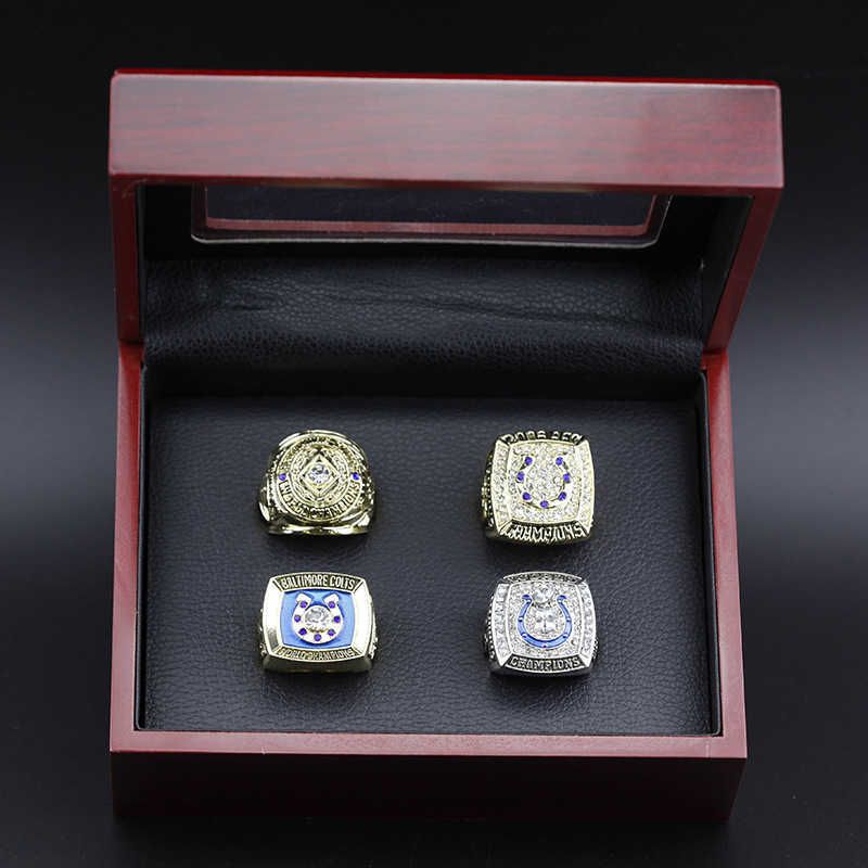 4 Rings + Wooden Box