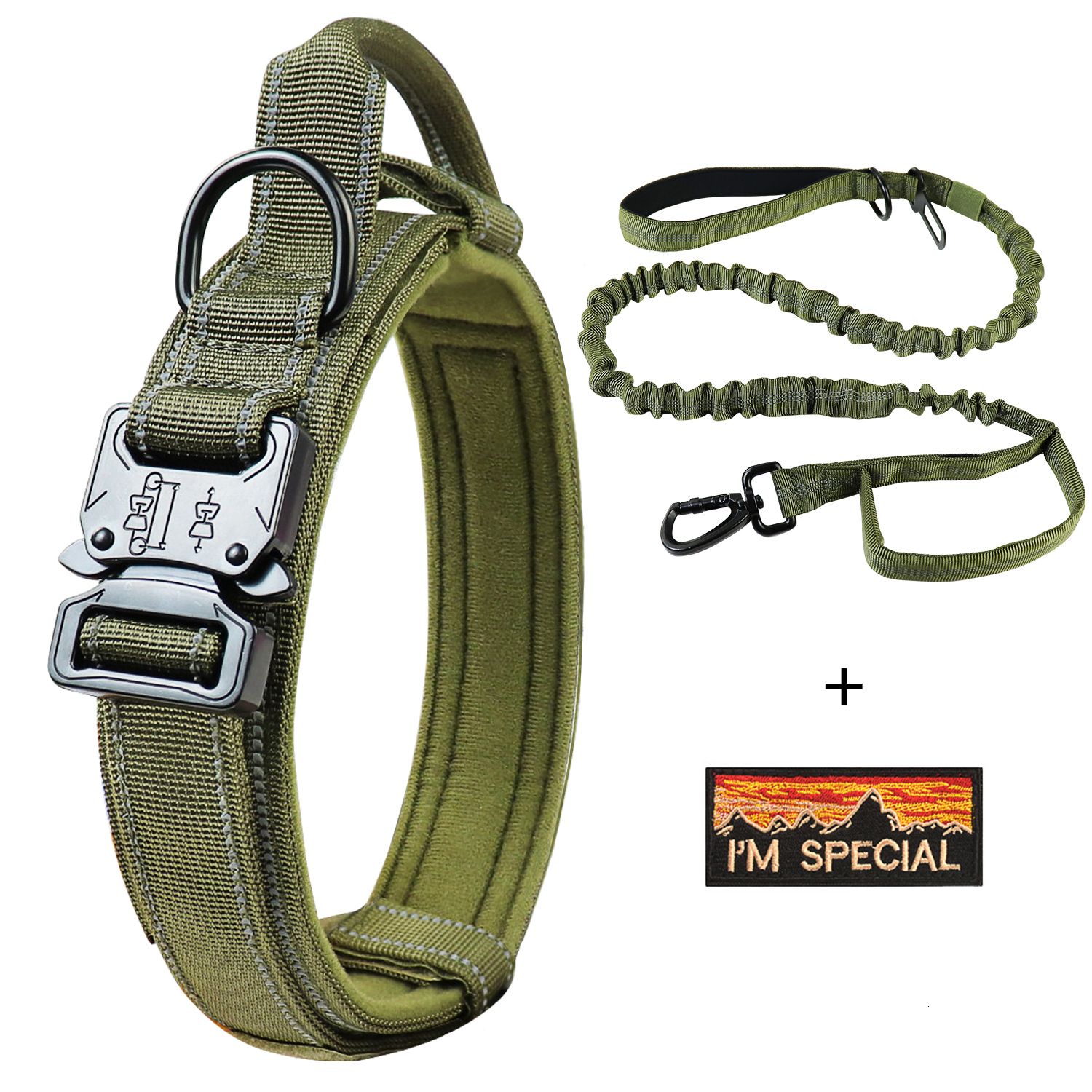 Army Green Leash