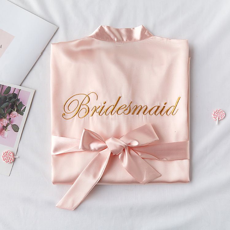 Bridesmaid pink