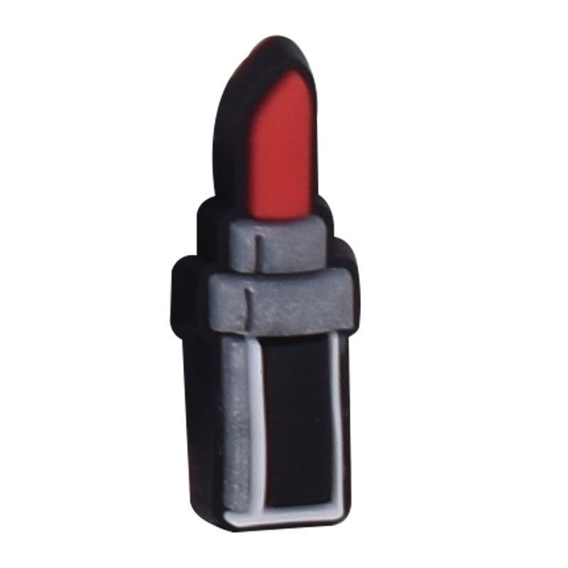 Roter schwarzer Lippenstift