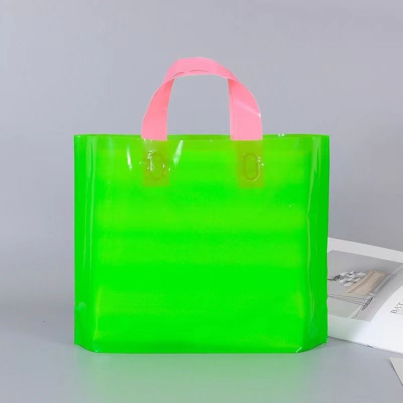 Green-50x40x10cm-100pcs pusta torba