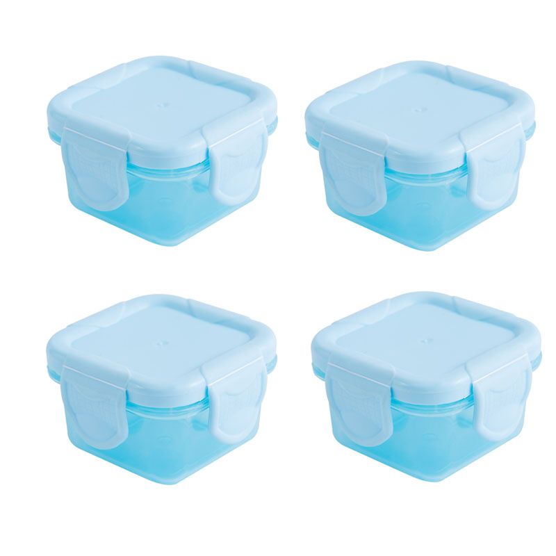 20pcs Bleu 4x5x5cm 60ml 1 étage