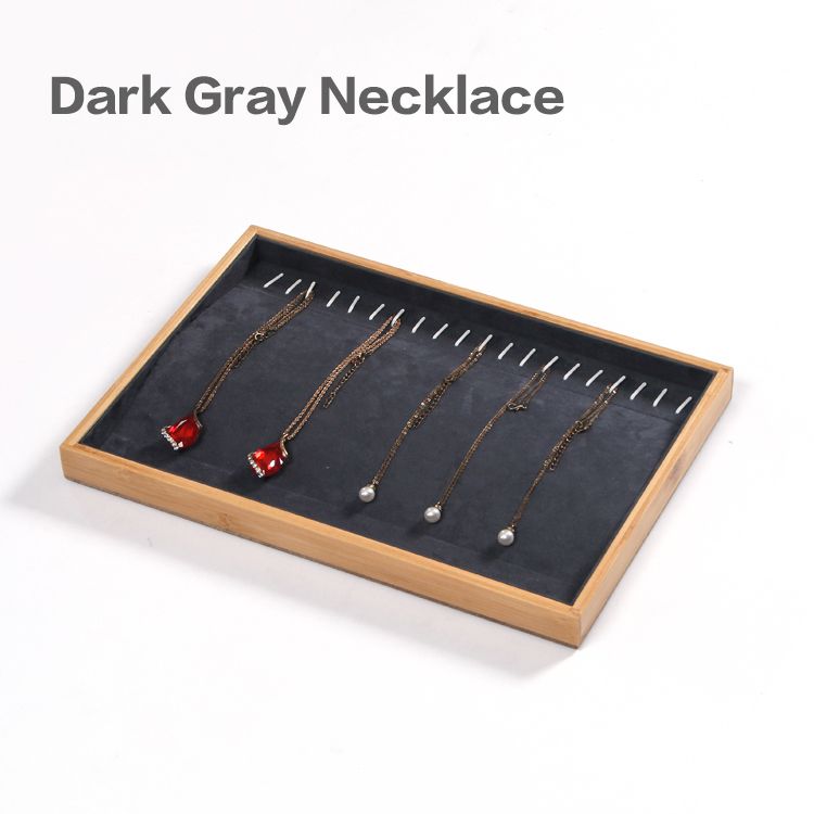 Dark Gray Necklace