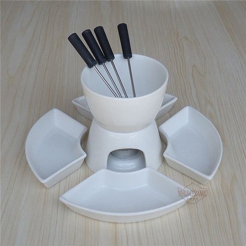 Fondue Pot Withdish-1l