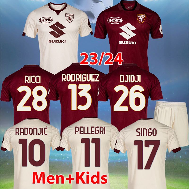 Shirt short sleeve home kit Torino 23/24